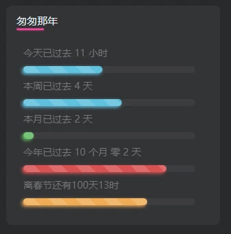 图片[2] - 子比主题美化-给子比侧边加一个人生倒计时 - 狐狸资源网
