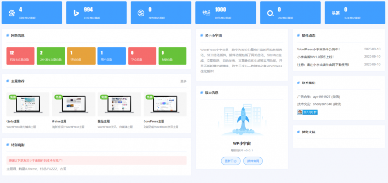 为站长量身打造的网站性能与SEO优化wordpress插件 - 狐狸资源网