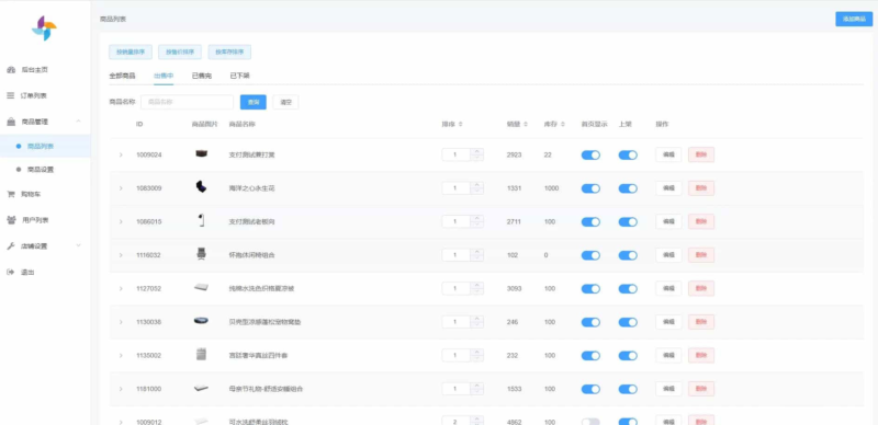 海风小店微信商城小程序一款开源的小程序源码 - 狐狸资源网