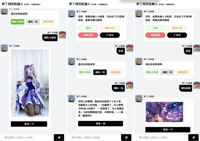  笋丁网页自动回复机器人V3.0.0免授权版源码 - 狐狸资源网